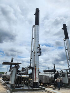 Clean separators and facilities.